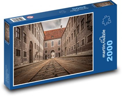Mníchov - budovy - Puzzle 2000 dielikov, rozmer 90x60 cm 