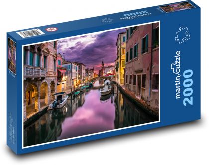 Taliansko - Benátky - Puzzle 2000 dielikov, rozmer 90x60 cm 