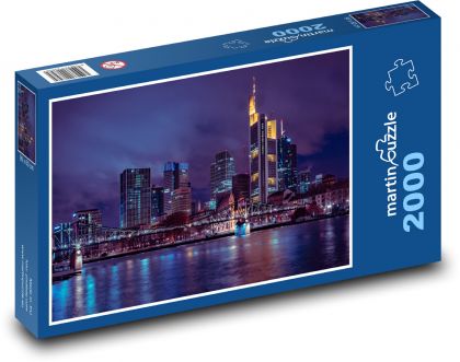 Frankfurt Nad Mohanom - Puzzle 2000 dielikov, rozmer 90x60 cm 