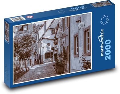 Freiburg - historisches Zentrum - Puzzle - 2000 Teile