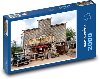 Sklep z antykami w Wyoming - Puzzle 2000 elementów, rozmiar 90x60 cm
