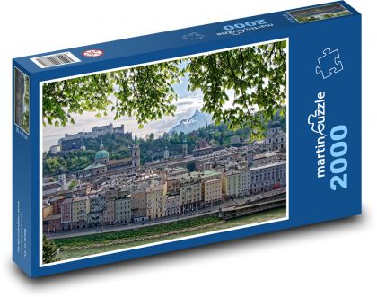 Rakousko - Salzburg - Puzzle 2000 dílků, rozměr 90x60 cm