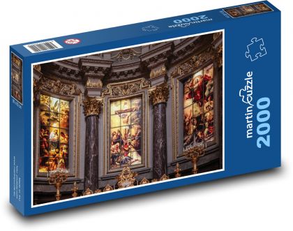 Church - altar - Puzzle 2000 pieces, size 90x60 cm 