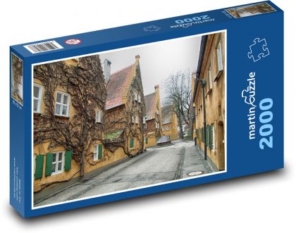 Německo - Augsburg - Puzzle 2000 dílků, rozměr 90x60 cm