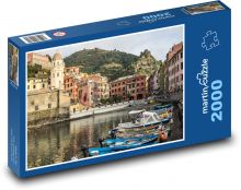 Itálie - Vernazza Puzzle 2000 dílků - 90 x 60 cm