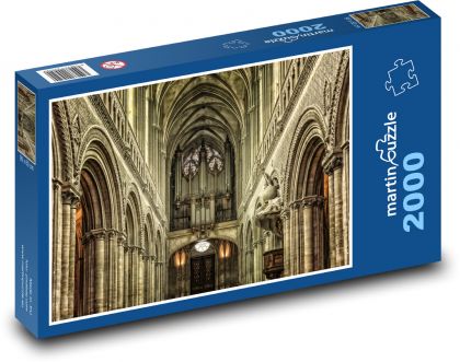 Francie, Notre-Dame - Puzzle 2000 dílků, rozměr 90x60 cm