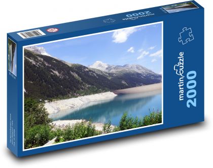 Rakúsko - Alpy - Puzzle 2000 dielikov, rozmer 90x60 cm 