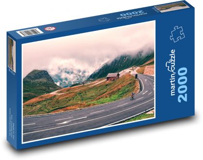 Rakúsko - Alpy - Puzzle 2000 dielikov, rozmer 90x60 cm 