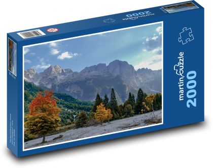 Rumunsko - hory - Puzzle 2000 dílků, rozměr 90x60 cm