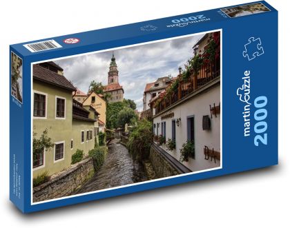 Česká Republika - Český Krumlov - Puzzle 2000 dílků, rozměr 90x60 cm
