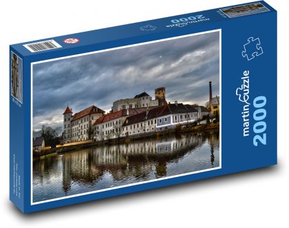Česká Republika - Jindřichův Hradec - Puzzle 2000 dielikov, rozmer 90x60 cm 