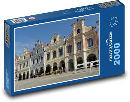 Česká Republika - Telč - Puzzle 2000 dílků, rozměr 90x60 cm