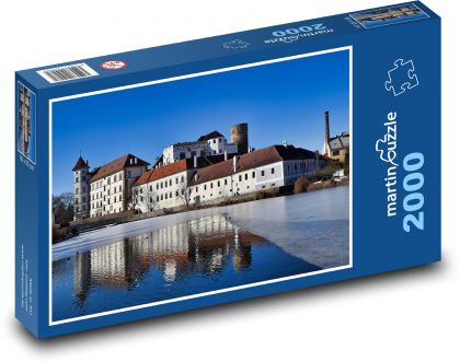 Česká Republika - Jindřichův Hradec - Puzzle 2000 dílků, rozměr 90x60 cm