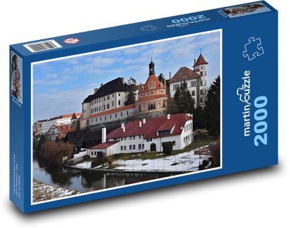 Česká Republika - Jindřichův Hradec - Puzzle 2000 dílků, rozměr 90x60 cm