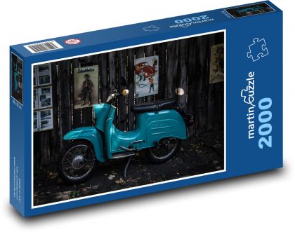 Scooter - Simson - Puzzle 2000 dielikov, rozmer 90x60 cm 