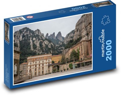 Spain - the monastery - Puzzle 2000 pieces, size 90x60 cm 