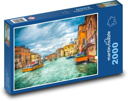 Taliansko - Benátky - Puzzle 2000 dielikov, rozmer 90x60 cm 