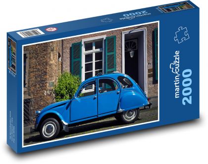 Kleines blaues Auto - Puzzle - 2000 Teile