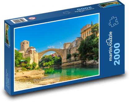 Mostar - Bosnia and Herzegovina - Puzzle 2000 pieces, size 90x60 cm 