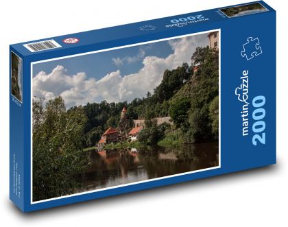 Česká Republika - Bechyně - Puzzle 2000 dielikov, rozmer 90x60 cm 