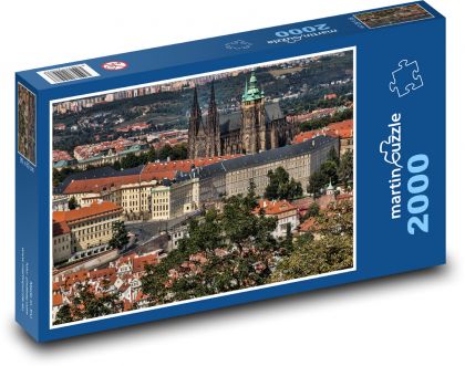 Czechy - Praga - Puzzle 2000 elementów, rozmiar 90x60 cm