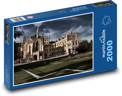 Česká Republika - Lednice - Puzzle 2000 dílků, rozměr 90x60 cm