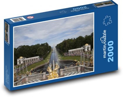 Rusko - St. Petersburg - Puzzle 2000 dílků, rozměr 90x60 cm