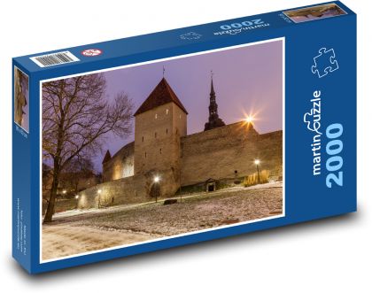 Estonsko - Tallinn - Puzzle 2000 dílků, rozměr 90x60 cm