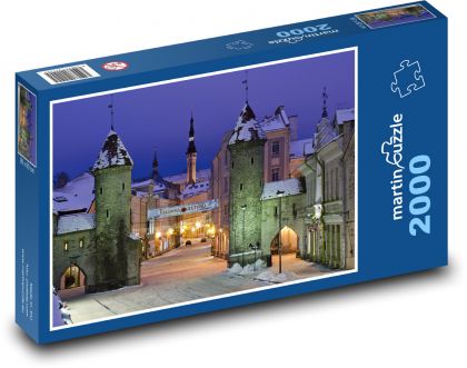 Estonsko - Tallinn - Puzzle 2000 dílků, rozměr 90x60 cm