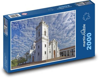 Kolumbie - kostel - Puzzle 2000 dílků, rozměr 90x60 cm