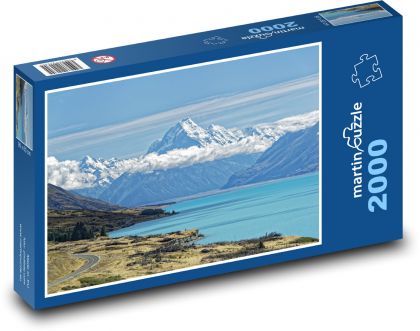 Zátoka na Novém Zélandu - puzzle 2000 dílků