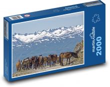 Kirgistan - koń Puzzle 2000 elementów - 90x60 cm