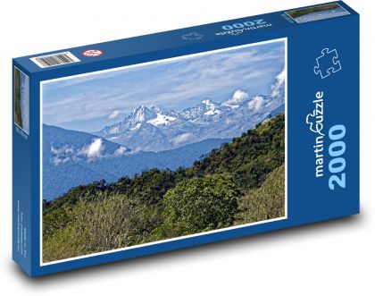 Kolumbie - Cordillera - Puzzle 2000 dílků, rozměr 90x60 cm