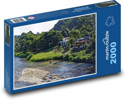 Colombia - Rio Guachaca - Puzzle 2000 pieces, size 90x60 cm 