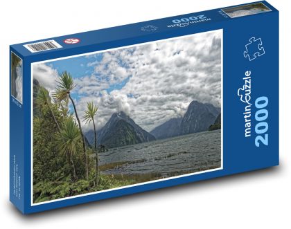 Nový Zéland - Milford Sound - Puzzle 2000 dielikov, rozmer 90x60 cm 