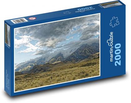Przyroda w Nowej Zelandii - Puzzle 2000 elementów, rozmiar 90x60 cm