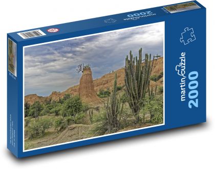 Die Tatacoa-Wüste in Kolumbien - Puzzle - 2000 Teile