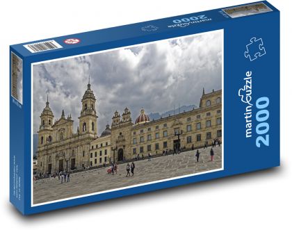 Bogota, hlavné mesto Kolumbie - Puzzle 2000 dielikov, rozmer 90x60 cm 