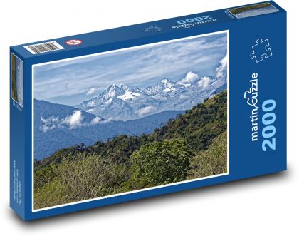 Kolumbie - Cordillera - Puzzle 2000 dílků, rozměr 90x60 cm