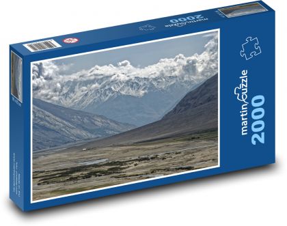 Tajikistan - Pamir - Puzzle 2000 pieces, size 90x60 cm 