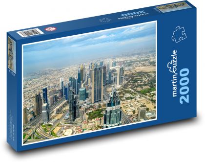 Zjednoczone Emiraty Arabskie - Dubaj - Puzzle 2000 elementów, rozmiar 90x60 cm