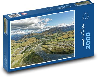 Nature - New Zealand - Puzzle 2000 pieces, size 90x60 cm 