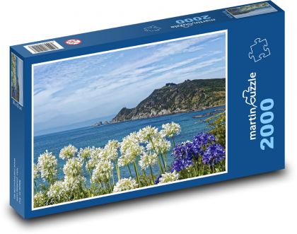 Nowa Zelandia - Nugget point - Puzzle 2000 elementów, rozmiar 90x60 cm