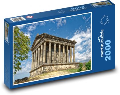 Arménie - Chrám Garni - Puzzle 2000 dílků, rozměr 90x60 cm