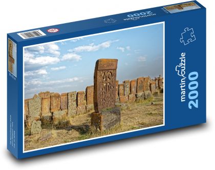 Arménie - Noratus - Puzzle 2000 dílků, rozměr 90x60 cm