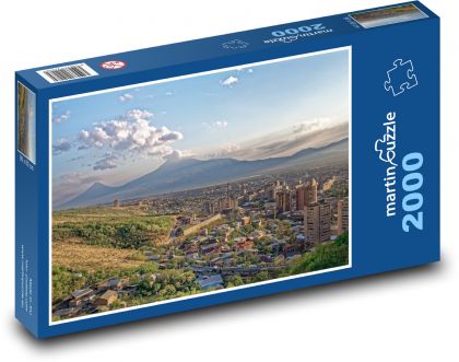 Arménie - Jerevan  - Puzzle 2000 dílků, rozměr 90x60 cm