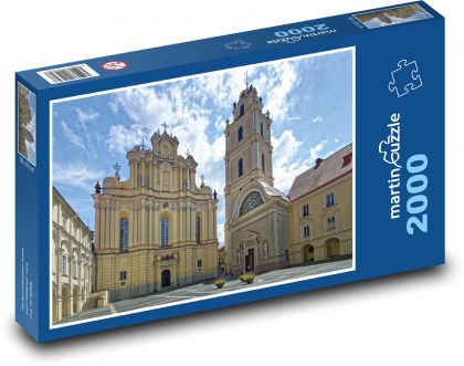 Litva - Vilnius - Puzzle 2000 dielikov, rozmer 90x60 cm 