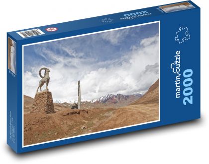 Kirgisistan - Grenze - Puzzle - 2000 Teile