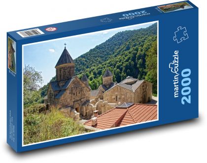 Arménsko - Kláštor Haghartsin - Puzzle 2000 dielikov, rozmer 90x60 cm 