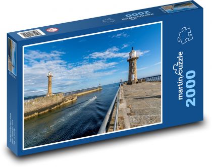 Maják pri oceáne - Puzzle 2000 dielikov, rozmer 90x60 cm 